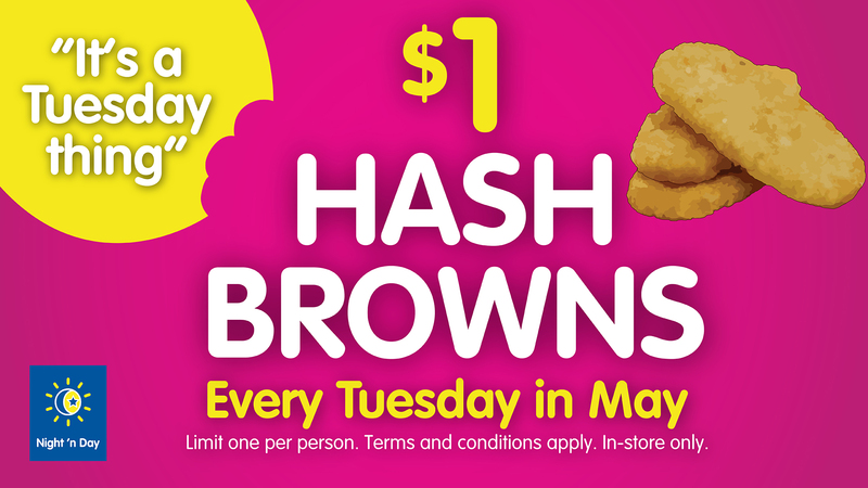 $1 Hash Brown